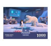 Stazione di ricerca sui ghiacciai Puzzle in Legno Impermeabile Puzzles Da 1000 Pezzi Regali Per Adulti Sfidanti E Rompicapo Giochi Di Impegnativi