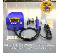 Stazione di rilavorazione ad aria calda Hakko FR810B-81 SMD con display digit...
