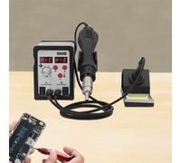 Stazione di rilavorazione SMD 898D Stazione di saldatura Stazione dissaldante per saldatura ad aria calda digitale