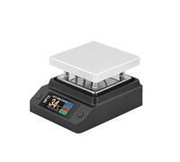 Stazione di riscaldamento PCB Mini piastra riscaldante SMD, stazione di preriscaldamento e rilavorazione, saldatura di schede PCB, dissaldatura, piastra riscaldante(100W US SET)