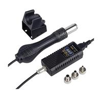 Stazione di saldatura 2 in 1 da 750 W con display digitale LCD, stazione for riparazione circuiti integrati BGA SMD for cellulari, strumenti 8898(8858 Hot Air Gun,220/V)