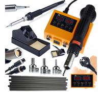 Stazione di saldatura 2 in 1 Rosfix (aria calda e 900M) Rosfix Orange Husky OH66