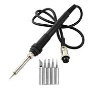 Stazione di Saldatura, 907 Maniglia for saldatura for 936 85 2D + 853D 898D 936B 937D Stazione di rilavorazione della riparazione della saldatura con la punta del ferro da stiro di 5pcs(5 Holes)