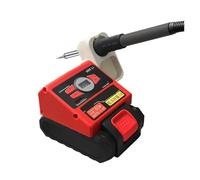 Stazione Di Saldatura A Batteria Al Litio Da 21-24 V, Saldatore Da 40 W A 80 W, 200-550 °C, Strumenti Di Riparazione For Saldatura Di Emergenza For Esterni, 936 Punte Precisione Efficiente