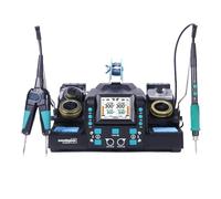 Stazione Di Saldatura Con Pinzette Precisione For SMT Rilavorazione Micro Componenti SMD Calibrazione Automatica Veloce E Preciso(Packaging 1)