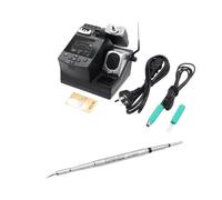 Stazione di saldatura da 60 W con controllo della temperatura, kit di saldatore di precisione con sistema di riscaldamento originale, strumento di saldatura elettrico per riparazione elettronica
