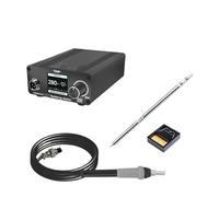 Stazione Di Saldatura Digitale Da 75 W, Rilavorazione For Con Punte, Controllo Della Temperatura Regolabile Tramite Microcontrollore Riscaldamento rapido(T12 SET3)