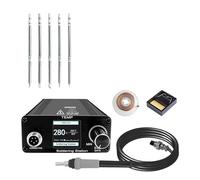 Stazione Di Saldatura Digitale Da 75 W, Rilavorazione For Con Punte, Controllo Della Temperatura Regolabile Tramite Microcontrollore Riscaldamento rapido(T12set 2)