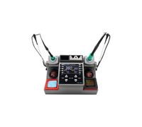 Stazione di saldatura doppia A902, maniglie compatibili C115 C210 C245, Resistente(210 245 with3tips)