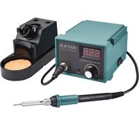 Stazione di saldatura EXTOL INDUSTRIAL con display LCD e controllo elettronico della temperatura e calibrazione, 8794520