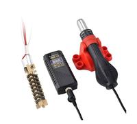 Stazione di saldatura for micro rilavorazione con pistola ad aria calda 8858A da 750 W, asciugacapelli digitale a LED for, strumenti riparazione for termica(Set 2)