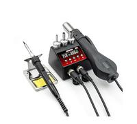 Stazione di saldatura for rilavorazione SMD 8898 2 in 1, saldatore ad aria calda con display digitale LCD, stazione for riparazione PCB IC BGA8898pro