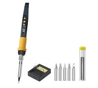 Stazione di saldatura, Kit per saldatore elettrico da 80 W Display digitale Strumenti per saldatura a temperatura regolabile Set di punte per(Y set2)