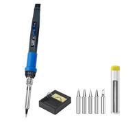 Stazione di saldatura, Kit per saldatore elettrico da 80 W Display digitale Strumenti per saldatura a temperatura regolabile Set di punte per(B set2)