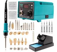 Stazione di Saldatura Professionale Yihua 937D Kit 33 Punte Legno Stagno