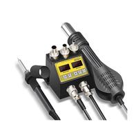 Stazione di Saldatura, Stazione Di Saldatura 2 In 1 Display Digitale LCD Rilavorazione BGA Ventilatore Di Aria Calda Pistola Termica Asciugacapelli Strumenti Di Riparazione Di Saldatura 8898(A)