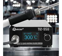 Stazione di saldatura STM32 T12-958 ferro da saldare elettronico 1,3 pollici stazione digitale punta ferro saldante manico 907 strumento per saldatura (Kit QUECOO T12-958 III)