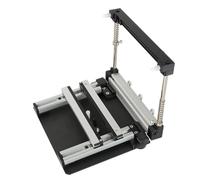 Stazione di serigrafia manuale regolabile per assemblaggio PCB Stampante per pasta saldante in rete d'acciaio con stampa di precisione Ideale per elettronica fai da te e lavori di stencil PCB