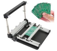 Stazione di stampa dello schermo, stampante dello stampino del PWB dello spessore regolabile con il seccatoio da 4 pollici e 2 perni magnetici di limite per la pasta saldante della maglia d'acciaio di