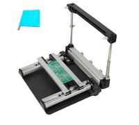 Stazione di Stampa Serigrafica Manuale per Piccole Dimensioni, Tavolo di Stampa per Pasta saldante SMT in Lega di Alluminio con Spessore Regolabile, Stampante Manuale di precisione(10cm)