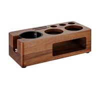 Stazione di tassatura del caffè, supporto per filtro antiscivolo e multifunzione, con supporto e tappetino di tassazione, per caffè, cucina, sala da pranzo, bar, ufficio