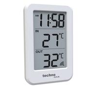 Stazione di temperatura WS9172, temperatura interna, temperatura esterna, ora, semplice e buona!