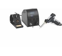 Stazione Dissaldante ANFEL AN-8965 ESD per Dissaldare Componenti Elettronici 140W Temperatura Controllata 160-480° Aspira Succhia Stagno Pompa Aria e Pistola per Dissaldatura 24V 80W con Supporto