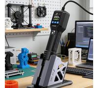 Stazione dissaldante digitale da 550 W con strumento ad aria calda, ventola brushless, supporto multi-angolo e vento a 20 livelli per riparazione elettronica