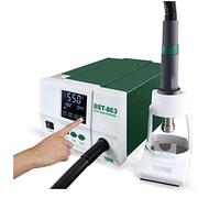 Stazione dissaldante e saldante con Pistola ad Aria Calda Stazione di rilavorazione Industriale con Schermo LCD Touch Digitale intellettuale per la Riparazione di telefoni cellulari