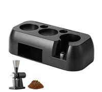 Stazione fermata per espresso, supporto per sabotaggio del caffè, supporto per pressatura Knock Box con fondo antiscivolo, per macchine da caffè, distributore e portafiltro