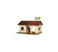 Stazione ferroviaria Walachia in legno da assemblare