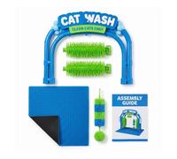 Stazione for la toelettatura automatica dei gatti con arco massaggiante e toelettatore for la rimozione dei peli di animali domestici