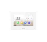 "Stazione Interna - Hikvision - DS-KH6320-WTE1-W - Schermo Touch 7" - Risoluzione 1024x600 - Basato su IP"