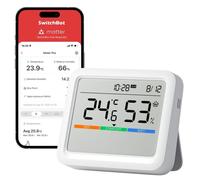 Stazione Meteo SwitchBot Meter Pro 5 in 1 Bluetooth Impermeabile Display 9,2cm