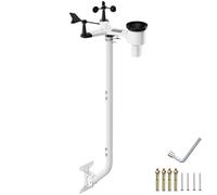 Stazione Meteo Universale Antenna Asta di Montaggio - Regolabile J Pole Mount per Stazioni Meteo / Antenne Struttura Heavy Duty Supporto Resistente Alle Antenne, Facile da Installare, Diametro 3,8 cm