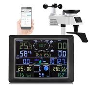 Stazione Meteo WiFi Internet Wireless Termometro Igrometro Previsioni Pioggia 24 Ore Indice UV Anemometro