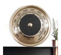 Stazione meteorologica 3 in 1 analogica barometro barometro ad aria pressurizzata a parete per interni ed esterni