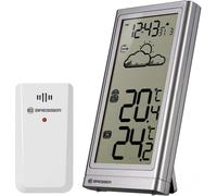 Stazione meteorologica Bresser Meteo Temp + sensore esterno argento