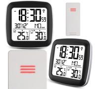 Stazione meteorologica con display BD-903 argento