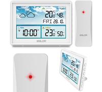 Stazione meteorologica con display BD-909 bianca