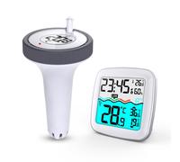 Stazione meteorologica con sensore per piscina BD-913 bianca