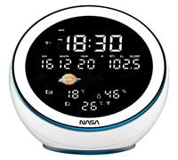 Stazione meteorologica NASA WSP1500 con altoparlante Bluetooth bianca