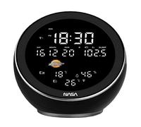 Stazione meteorologica NASA WSP1500BK con altoparlante Bluetooth nera