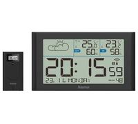 Stazione Meteorologica Sylt Con Sensore Esterno, Nera - 00222216