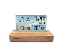 Stazione meteorologica Thomson CT600 - Sveglia - Colore legno/bianco