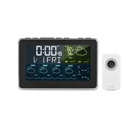 Stazione Meteorologica Tuya WiFi Smart LCD APP Controllo Termoigrometro Digitale Previsioni Meteo Temperatura Umidità Monitor Preciso Veloce Monitoraggio In Tempo Reale