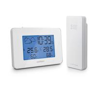 Stazione meteoSmart Home Avidsen con sonda esterna wireless Bianco