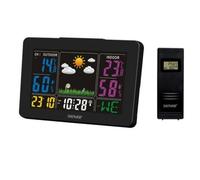 Stazione Metereologica Denver WS-540BLACK Nero Display a Colore con Sveglia