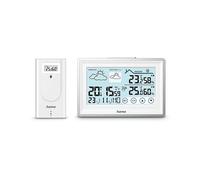 STAZIONE METEREOLOGICA DIGITALE HAMA 222228 WS Bas - Meteo, batterie AAA Micro e AA Mignon