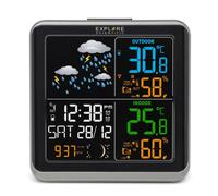 Stazione metereologica radio-controllata orologio Meteo con sensore esterno